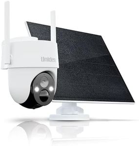 Uniden App Cam Solo X2K 4G PT Kit - 4G Cellular 2K Super HD Outdoor Pan & Tilt Camera Kit Including Solar Panel