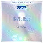 DUREX® CONDOM - Invisible Extra Sensitive 22ct