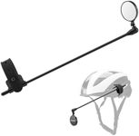 ROCKBROS Bicycle Helmet Mirror Bike Mirrors Cycling Rear View Mirror for Helmet 360° Adjustable Shatterproof Safety Mirrors for Mountain Road Bike Scooter Motorcycle Approx. 37g