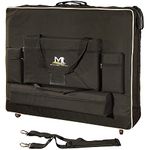 Master Massage Massage Table Carrying Case Universal Bag for Portable Massage Table in Black (30inch with wheels)