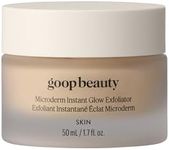 goop Beauty Microderm Face Exfoliator | At-Home Microdermabrasion with Glycolic Acid & Exfoliating Minerals | Smooths Skin Texture | Clean Face Scrub | Silicone & Paraben Free | 1.7 fl oz