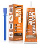 Leather Glue 60ml – Extra Strong, Waterproof & Flexible Adhesive – Fast-Drying Repair Glue for Leather & Vinyl – Ideal for Shoes, Bags, Sofas, Jackets, Car Seats & More