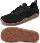 Men's Barefoot Running Shoes Minimalist Trail Sneakers Zero Drop Wide Toe Box Shoes for Men Deadlift Cross Gym Walking Training Shoes