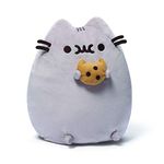 Pusheen - Classic Pose Gray Plush Pusheen Stuffed Cat - Snackables Collection