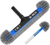 TidyMister 20'' 2 in 1 Pool Brush H
