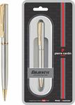 Pierre Cardin Golden Eye Chrome Nikel Premium Ball Pen with Twist Mechanism | Luxurious Gold Finish Clip | Ideal for Diwali, Festive & Corporate Gifting