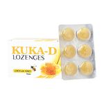 Multani Kuka –D Lozenges | Ayurvedic Drop| Relief from Cough, Sore Throat, Soreness & Other Throat Problems | Natural Cough Drops | Ayurvedic Cough Relief Products|Kuka-D Lemon & Honey