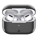 Foam Masters Genuine Carbon Fiber (Glossy) Case for AirPods Pro - Extreme Slim - Ultra Protection