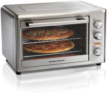 Hamilton Beach 31103DC Countertop Oven with Convection and Rotisserie, Stainless Steel
