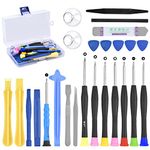 Doryum 25 in 1 Precision Screwdriver Repair Set, Professional Phone Repair Tool Kit, Electronic Repair Tool Kit with Storage Box for Phone PC Computer Repair