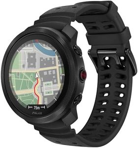 POLAR Vantage M3 – Multi-Sport Smartwatch with AMOLED Display, Dual-Frequency GPS, Turn-by-Turn Navigation, Up to 7-Day Battery Life, Black