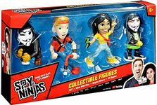 SPY NINJAS 4-FIGURE PACK for ages 6+(PZ2/CHAD/REGINA/PZ SQUIRE) (41130CO)