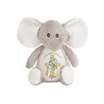 Personalised Christening Gift With Name And Church Plush Toy Baptism Elephant Baby Girl Boy Gifts Babies Keepsake Teddy Naming Ceremony