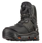 Korkers River Ops Boa Wading Boots - Guide-Caliber Performance with BOA - Includes Interchangeable Soles, Black, 11