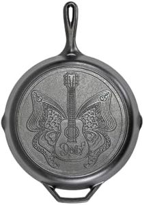 Lodge Cast Iron 12 Inch Skillet with Dolly Logo