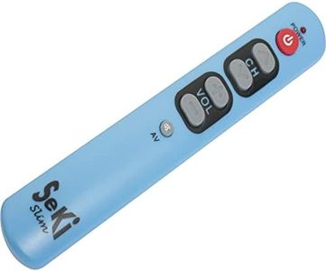 SeKi Slim - Mando a Distancia Universal con Teclas Grandes Azul Claro