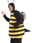 Rubies 72225 Bumble Bee Adult Sized Costumes, Black/Yellow, Plus