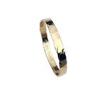 2mm Wide Gold Thumb Ring for Women 