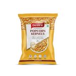 Desire Popcorn Kernel Seeds, 500g | Jumbo Makkai Popcorn Kernels | Imported, High Expansion, A Grade for Gourmet Popcorn