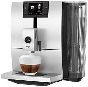 Jura 15252 Machine à café Automatique, Stainless Steel, Blanc