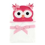 Hudson Baby Animal Face Hooded Towel, Cutsey Owl