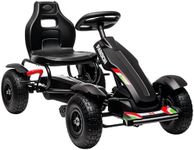 Aosom Kids Pedal Go Kart, Outdoor R