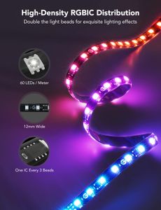 Govee LED TV Backlight T2 – Smart RGB Ambient Lighting Strip