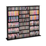 Prepac BMA-0960 Triple Width Wall Storage, Black