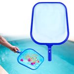 Pool Skimmer Net, Pool Net with Pole hot tub Accessories Leaf Cleaner Net Swimming Pond net Skimmer for Cleaning Debris Small Particles Leaves (No Pole)