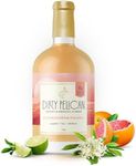 Dirty Pelican Cocktail Mixers - Elderflower Paloma - Skinny & Organic Drink Mixes for Cocktails - Low Calorie Mocktails - Low Sugar - Vegan - Gluten Free - No Preservatives - 750ml (1 Bottle)