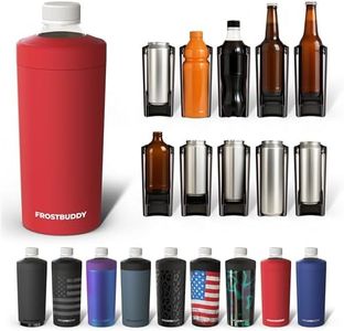 Frost Buddy XL Can Cooler - Fits 12/16/20/24 oz Cans & Bottles (Crimson)