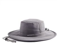 MISSION Cooling Boonie Hat, Charcoal - Unisex Wide-Brim Hat for Men & Women - Lightweight & Durable - Cools Up to 2 Hours - UPF 50 Sun Protection - Machine Washable