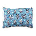 KRADYL KROFT Toddler Pillow with 100% Cotton Removable Cover - 20 X 15 Inches | Children Pillows | Baby Pillows - Happy Mousey