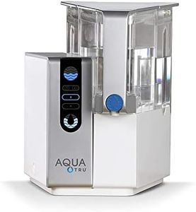 AQUA TRU Countertop Water Filtration Purification System with Exclusive 4 - Stage Ultra Reverse Osmosis Technology (No Plumbing or Installation Required) | BPA Free