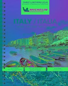 Italy. Atlas routier et touristique. Ediz. a spirale: Tourist & Motoring Atlas A4 spiral