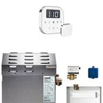 9kW Steam Bath Generator with AButler1W Package in Polished Chrome