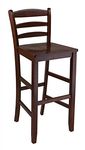 Winsome Wood 29-Inch Bar Ladder Back Stool, Set of 2