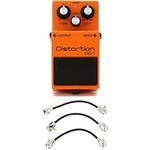 Boss DS-1 Distortion Pedal with 3 P