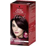 Schwarzkopf Poly Color Tint 87 Red Black (Pack of 3)