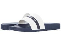 Tommy Hilfiger Men's Tmreid Slide Sandal, White, 12