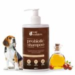 WAG WONDERS Probiotic Dog Shampoo 400ml, Probiotic Balances Natural Bacteria, Supports Healthy Skin & Coat, Soothes Itching & Irritation, Gentle & Nourishing Pet Care