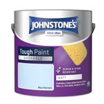 Johnstone's - Washable Paint - Blue Horizon - Matt Finish - Emulsion Paint - Highly Durable - Stain Resistant - Non Toxic & Low Odour - 12m2 Coverage per Litre - 2.5L