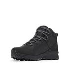 Columbia Men's Peakfreak II Mid Outdry Leather, Black/Graphite, 8.5