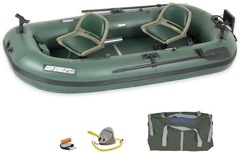 Sea Eagle Stealth Stalker STS10 Frameless Fishing Boat, Green