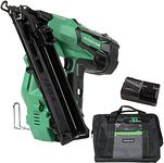 Metabo HPT CA Tools NT1865DMA 18V Cordless Angled Finish Nailer Kit, Brushless Motor, 15-Gauge, 1-1/4-Inch Up to 2-1/2-Inch Finish Nails, Compact 3.0 Ah Lithium Ion Battery