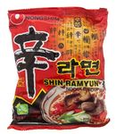 Nong Shim Shin Ramyun Noodle Soup, Gourmet Spicy Flavor, 4.23-Ounce (Pack Of 10)