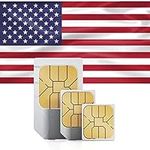 Prepaid (AT&T) USA SIM Card – Unlimited* Mobile Data Valid for 15 Days to use in The United States (Includes Unlimited Local Talk & Text)