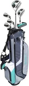 MACGREGOR Cg3000 Womens Half Package Set & Golf Club Bag Contenido del Paquete:, Mujeres, Plata, Ladies Right Hand