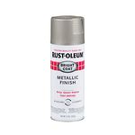 Rust-Oleum 7715830 Stops Rust Bright Coat Metallic Spray Paint for DIY Decoration (Aluminum - 312 Grams)