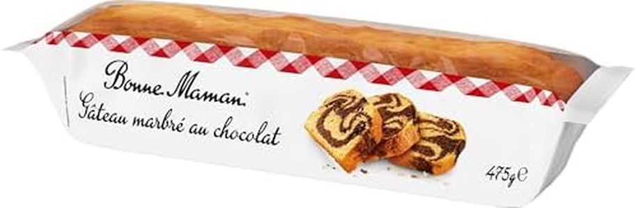 Bonne Maman - Gâteau Marbré au Chocolat - Beurre Frais - Le paquet de 475g